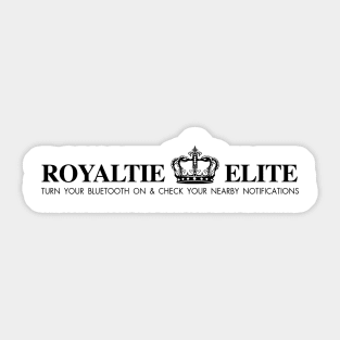 Royaltie Elite Sticker